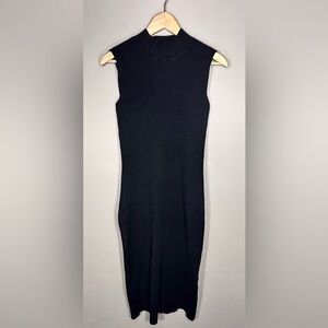 LE CHATEAU Sleeveless Ribbed Knit Dress